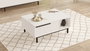 Hanah Home Mesa de centro On2-W Blanca